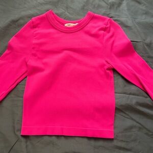 Vibrant Pink Kids Long Sleeve Top